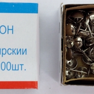 гвоздь декоративный 120 шт. серебро